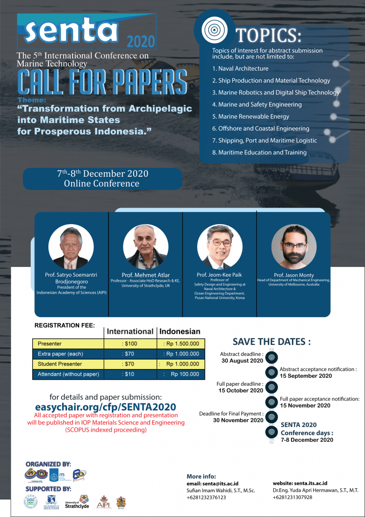 SENTA 2020 Poster